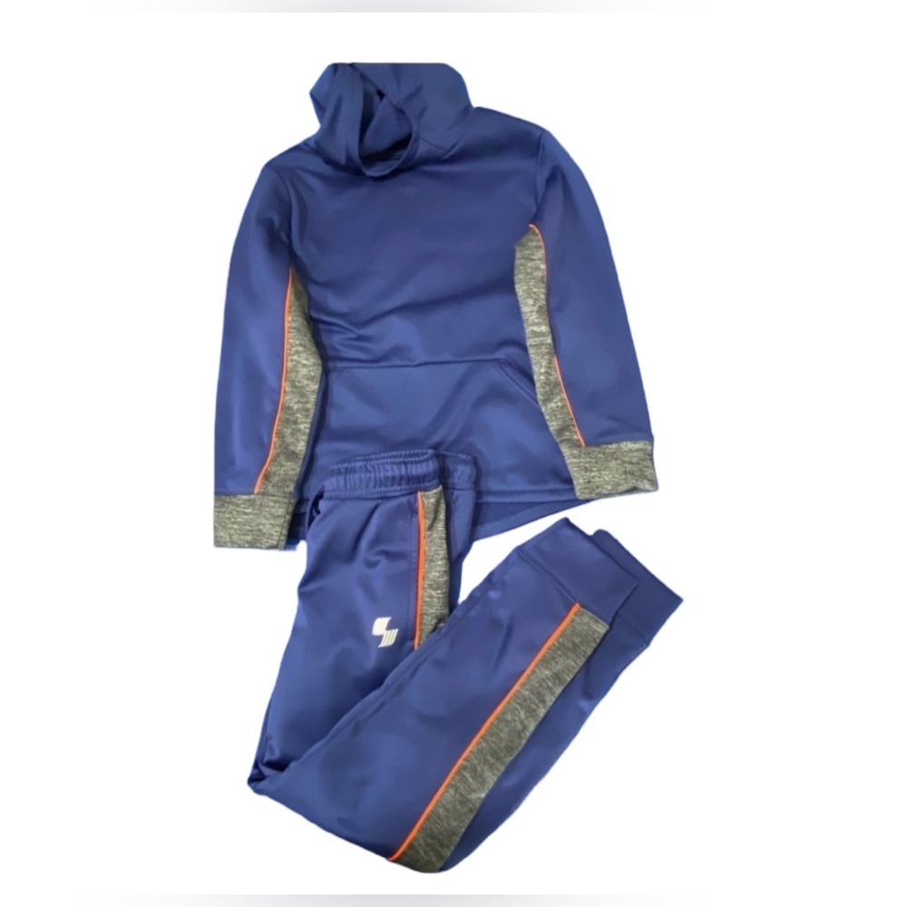 Children Place Boy’s Hoodie Set / Active Jogger hoodie performance Set/ Size 7/8